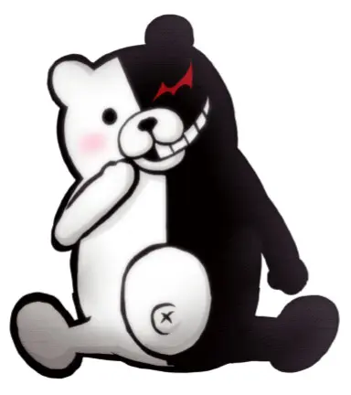 弹丸论破1代的黑白熊全身立绘