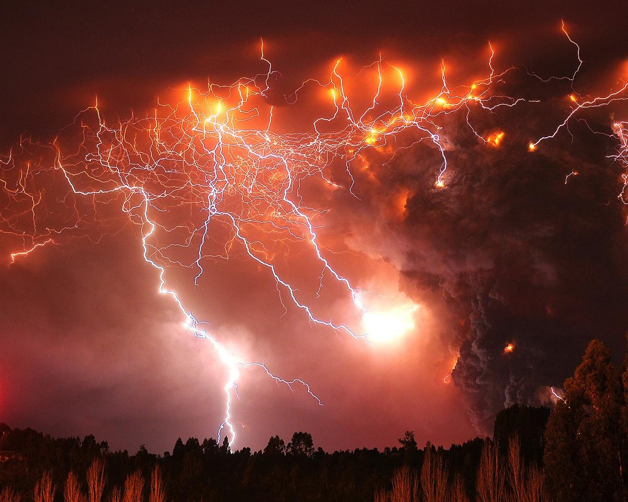 闪电风暴想象图-取材自网络