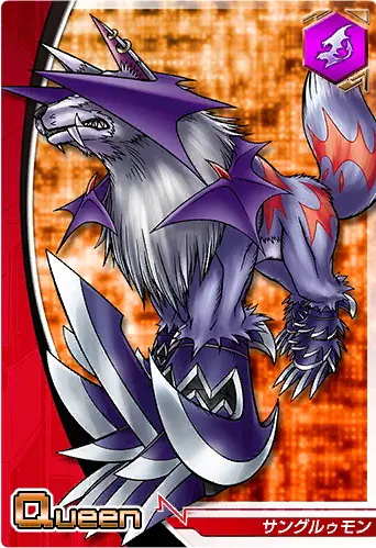 血狼兽(魔狼兽) サングルゥモン sangloupmon - 哔哩哔哩