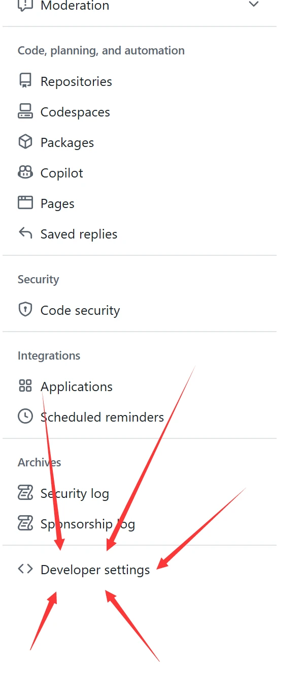  github token 