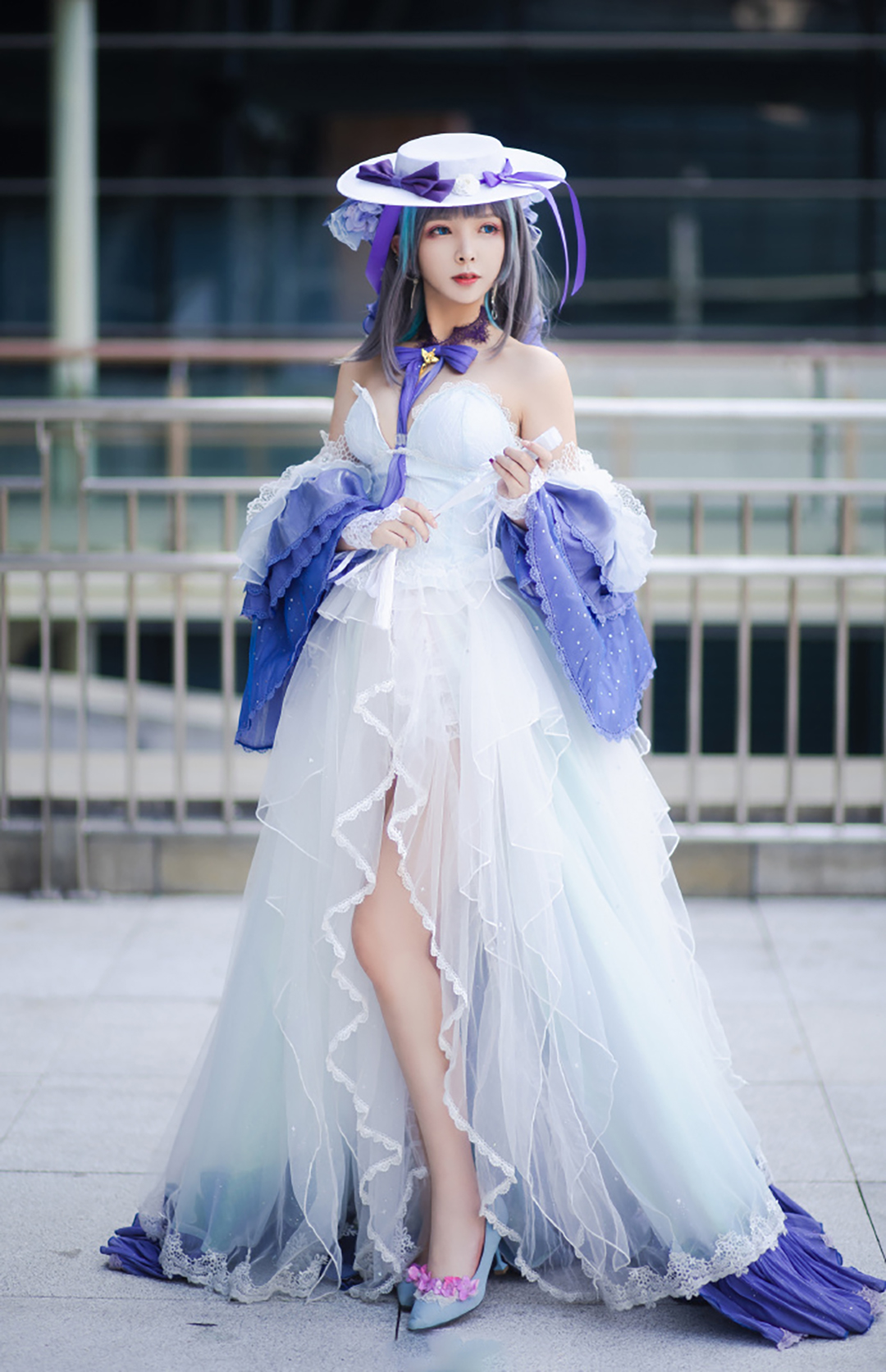 妍子坚不可摧-柴郡礼服cos - 哔哩哔哩