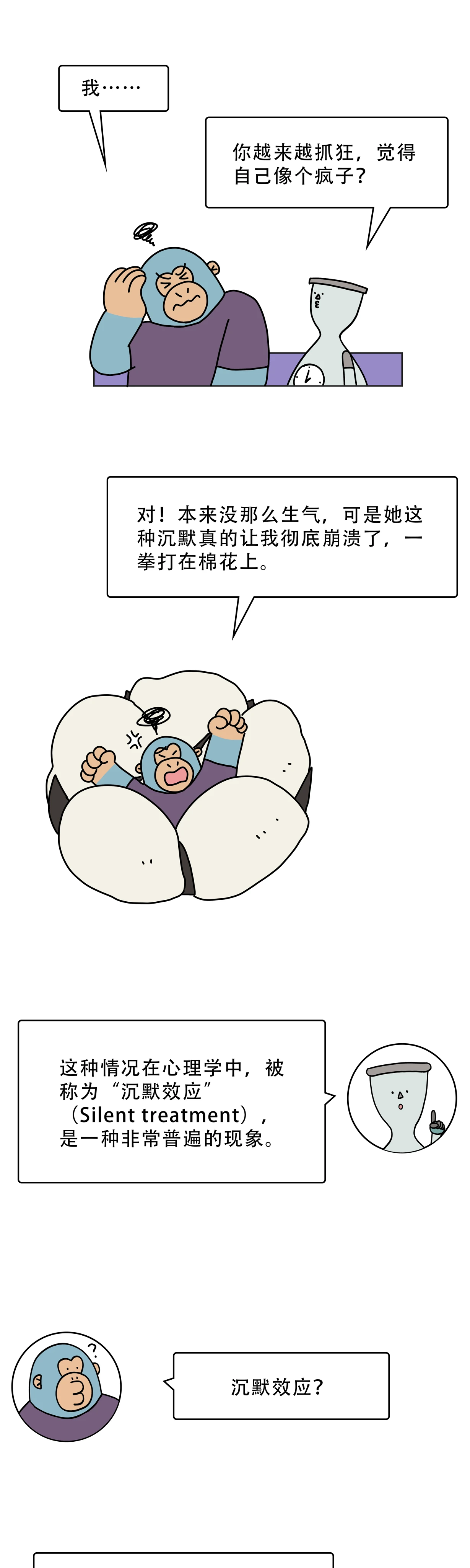 一吵架就不说话的人是怎么想的3