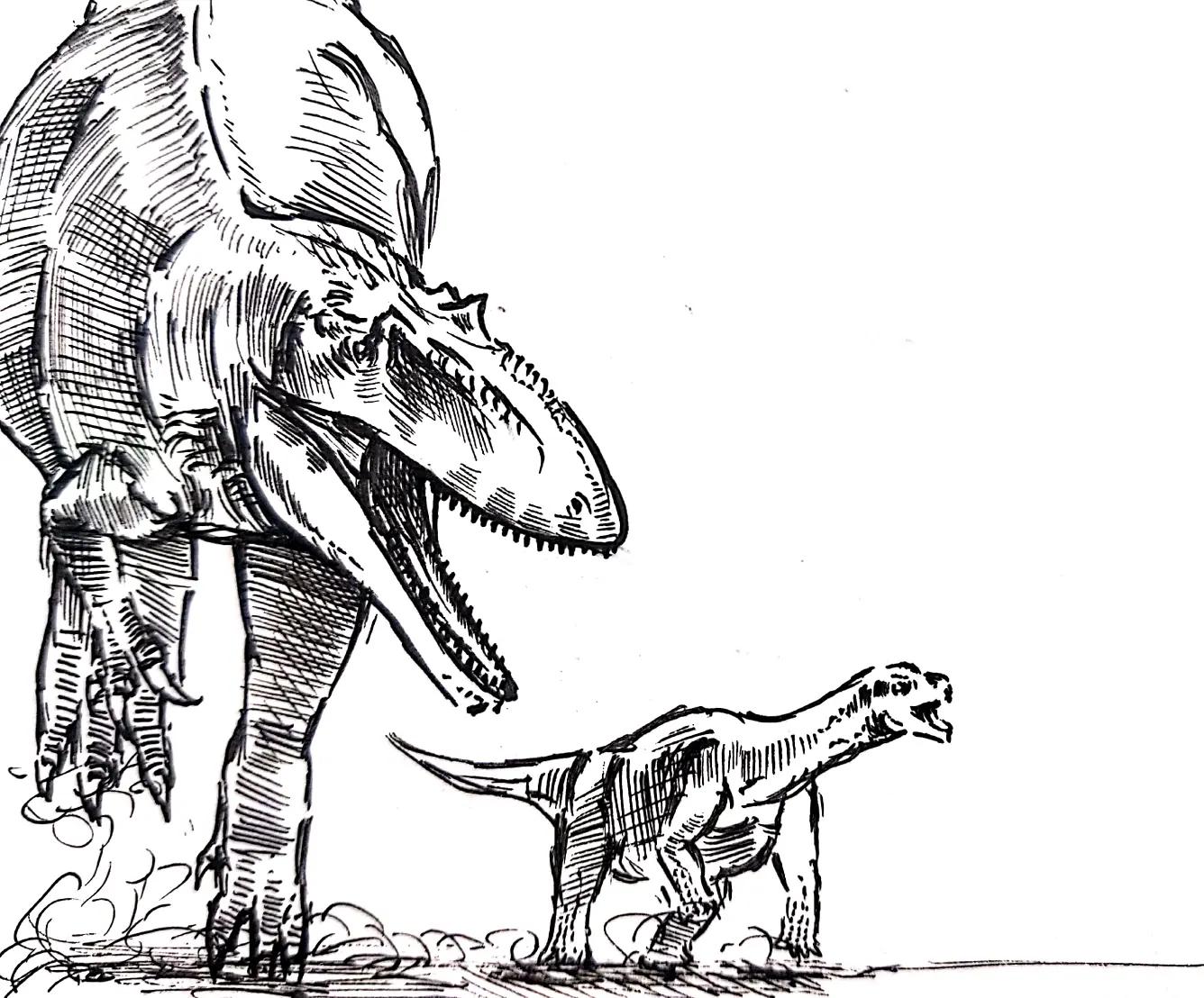 可能为某种镰刀龙,为浙江当时最大的兽脚类恐龙.