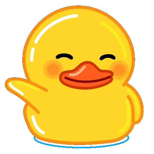 电报(telegram)表情精选——小黄鸭(duck) - 哔哩哔哩