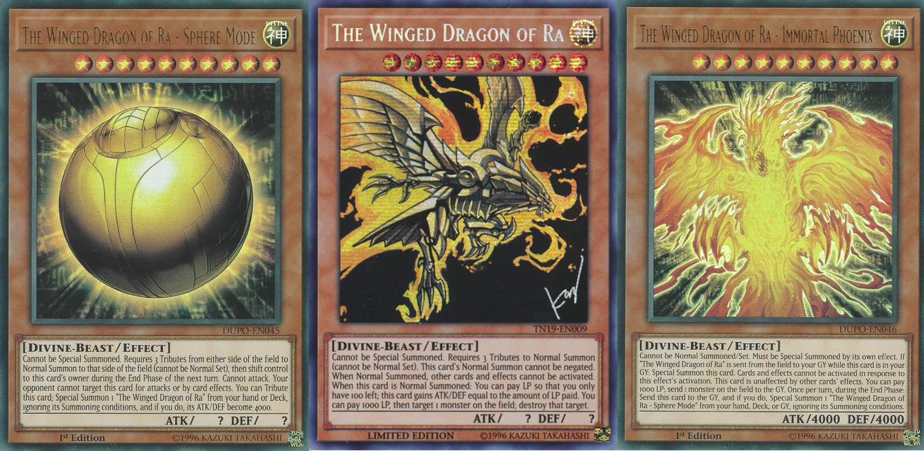 游戏王小杂谈卡片篇06~ 撕破黑暗照亮大地吧,太阳神的翼神龙