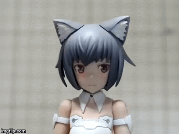 五芒星魔法阵摸头杀会脸红会跳舞手办全都给这位网友创造了