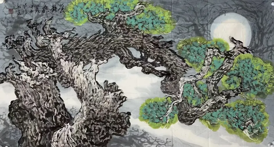 中国当代实力派画家——张凌超山水画鉴赏 - 哔哩哔哩