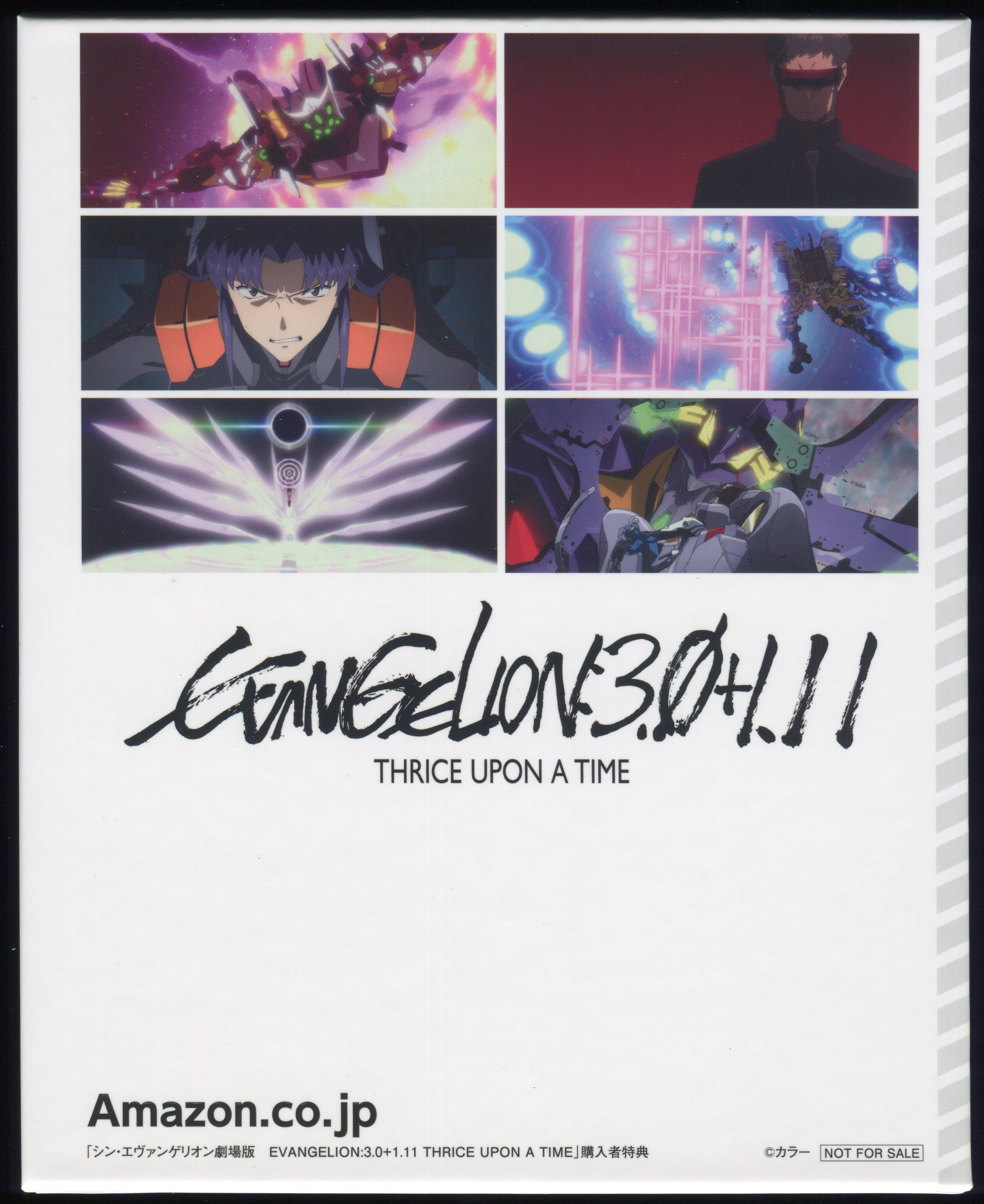 Evangelion:3.0+1.11 Thrice Upon a Time<初回限定版>日亚特典扫图