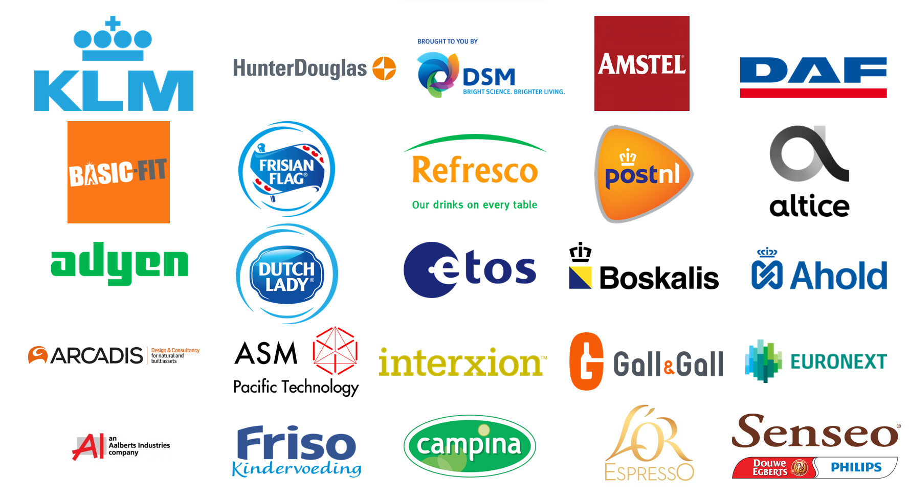 Logos for Brand Finance Netherlands 50 2022 哔哩哔哩