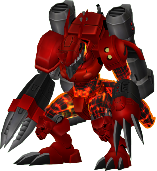 混沌龙兽高级机械邪龙兽カオスドラモンchaosdramon
