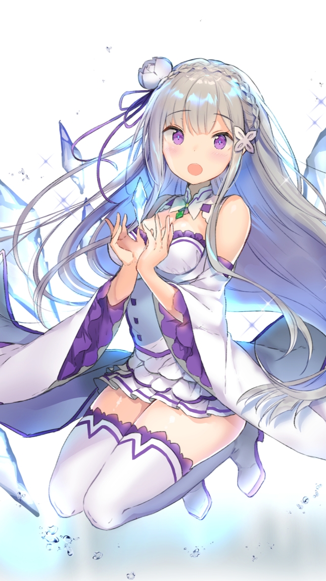 手机壁纸裁剪我永远喜欢艾米莉亚07