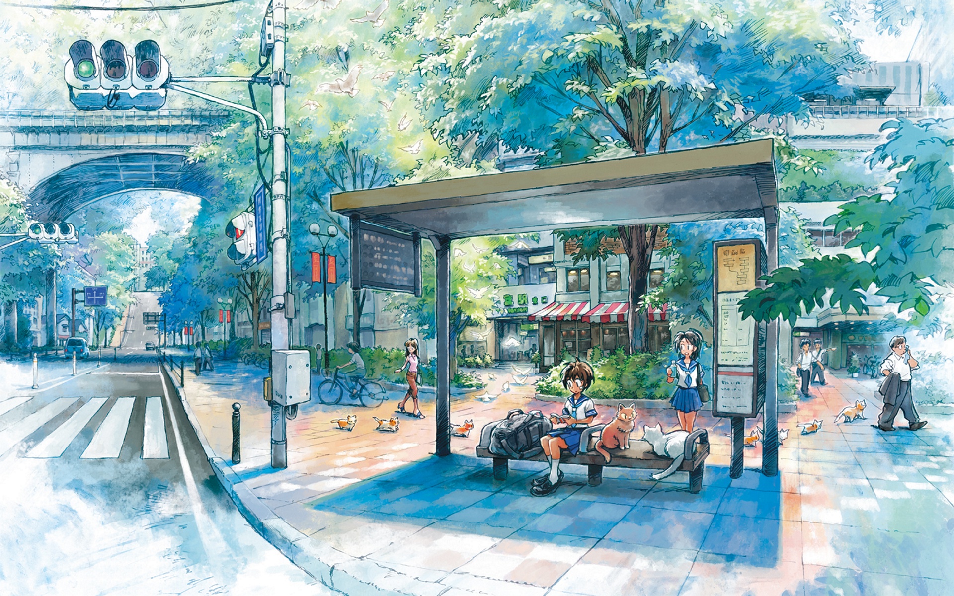 动漫壁纸第十八期好看到炸裂忍不住要收藏