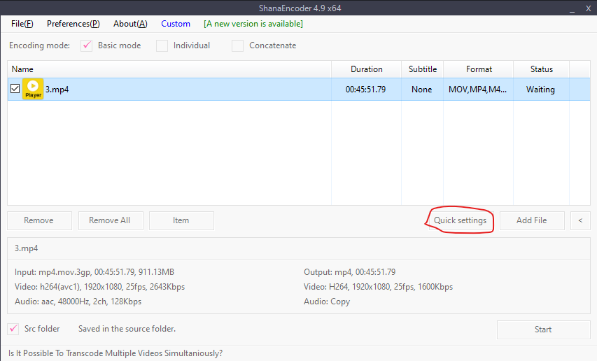 （三+1）用显卡加速视频转码压制之ffmpeg、media coder、shana encoder 哔哩哔哩