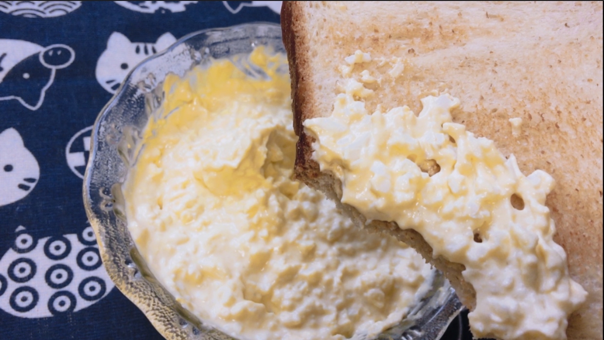 【鸡蛋沙拉酱】搭配面包三明治里超简单超百搭的鸡蛋沙拉酱怎么可以