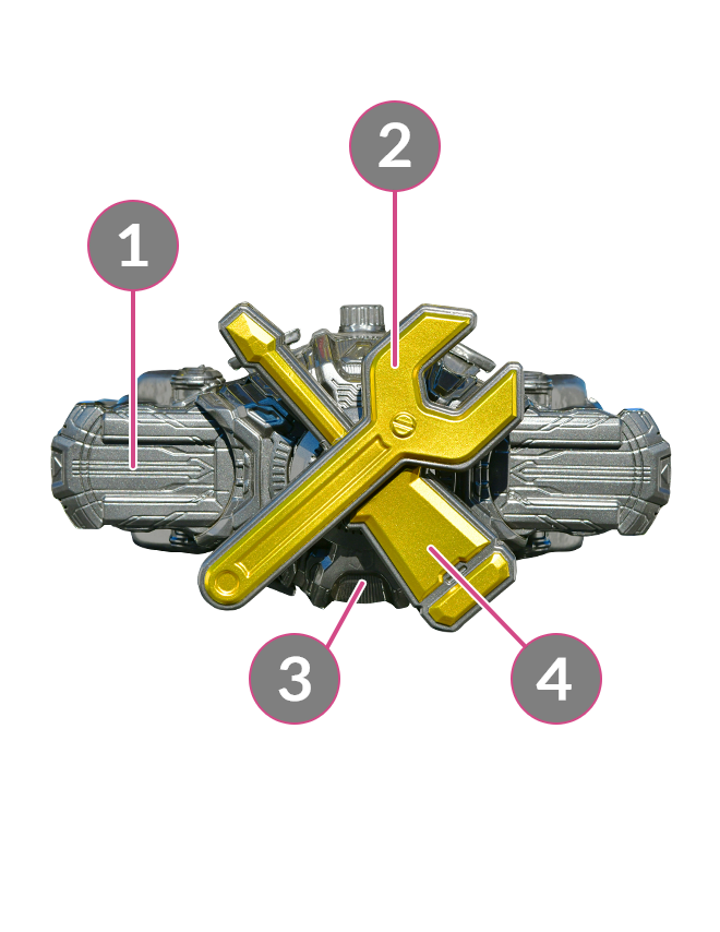 假面骑士ZI-O Mirai Driver设定