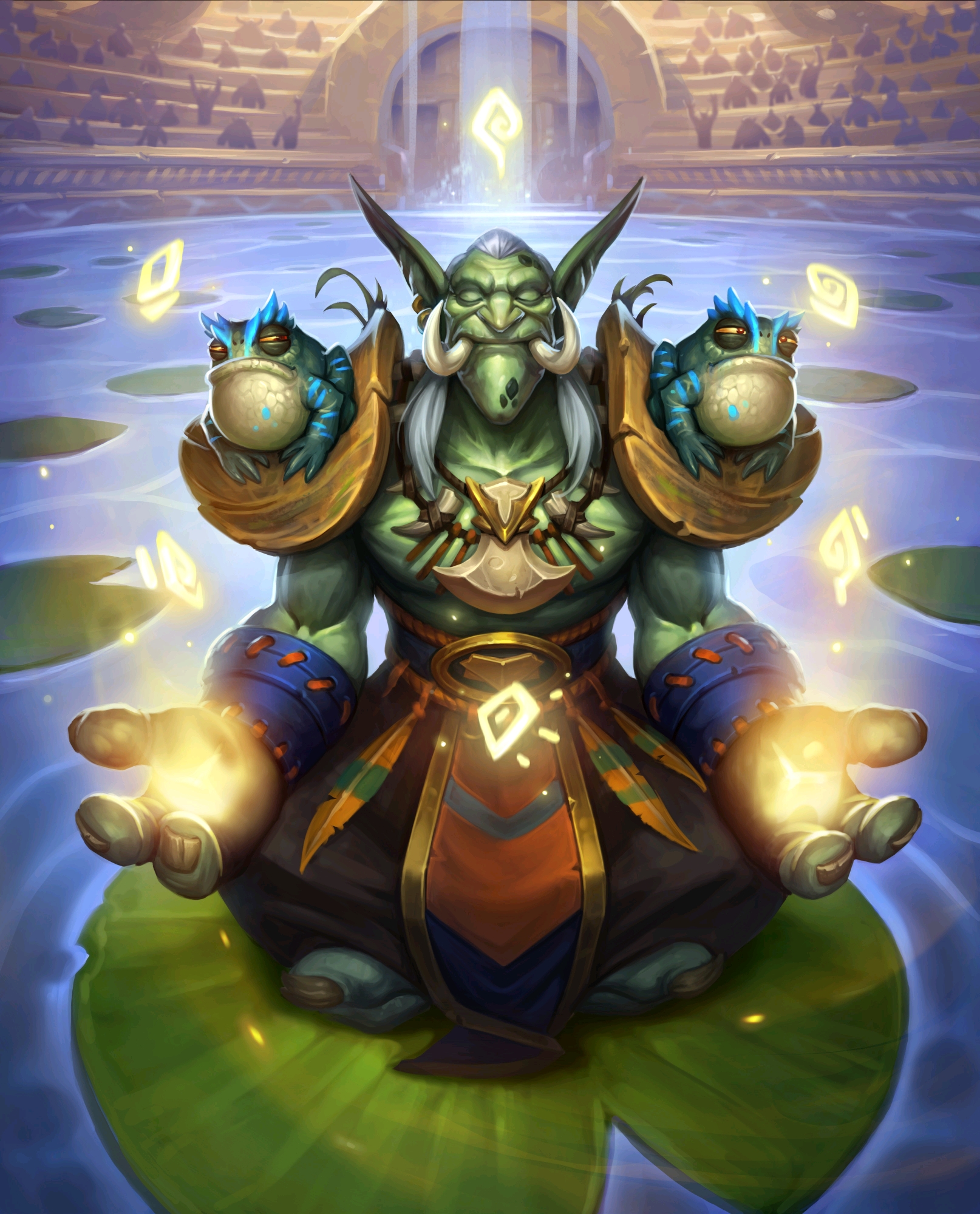 炉石传说原画拉斯塔哈大乱斗上