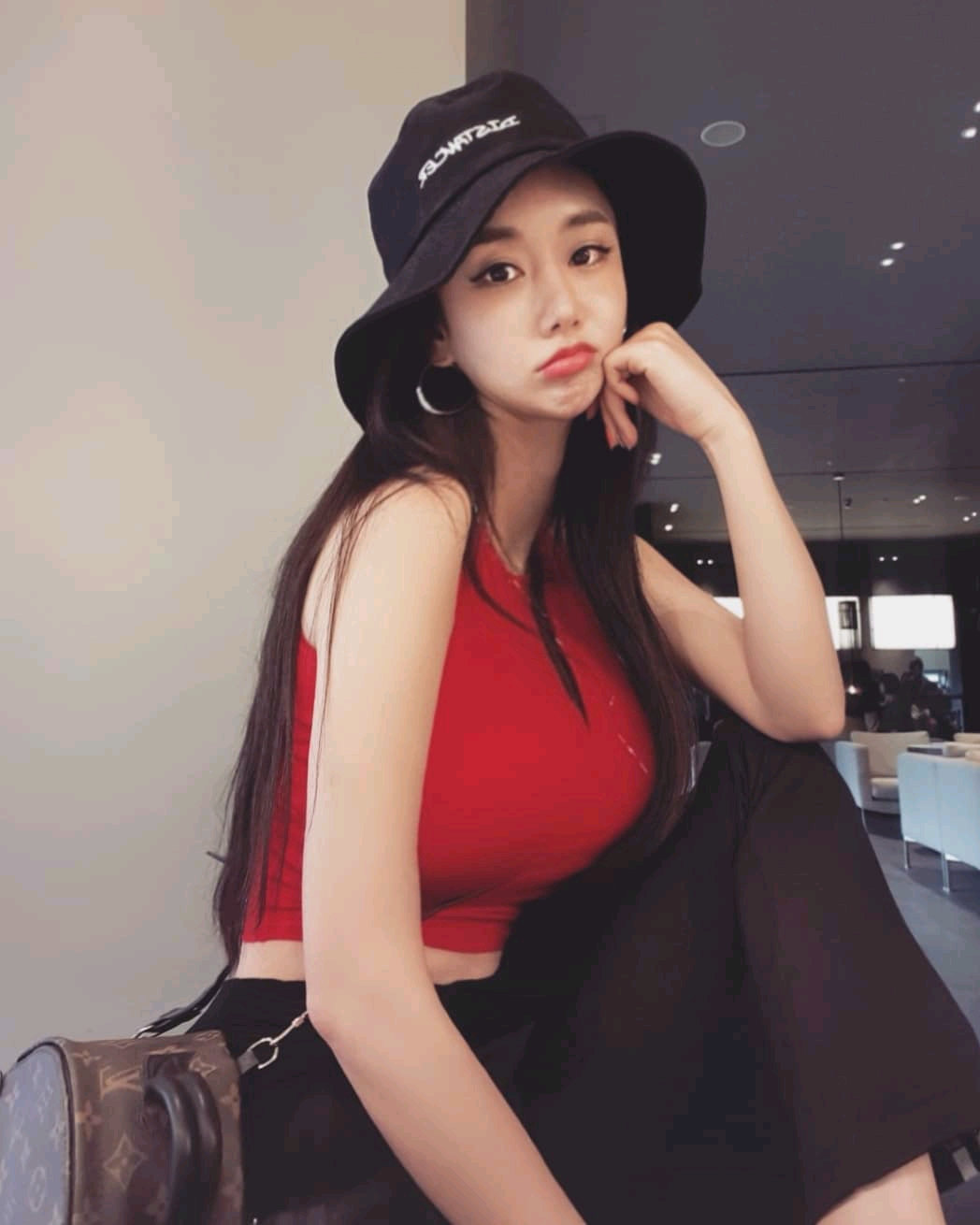 【无水印多图/身材/极品/美女】韩国汹涌澎湃的甜心小姐姐,每天都在