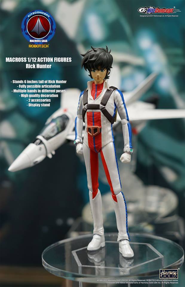 kitzconcept 1/12比例《太空堡垒》瑞克·卡特
