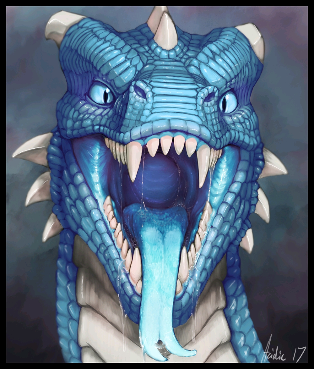 他是我认为的画龙嘴最棒的画师,没有之一. https://www.twitter.