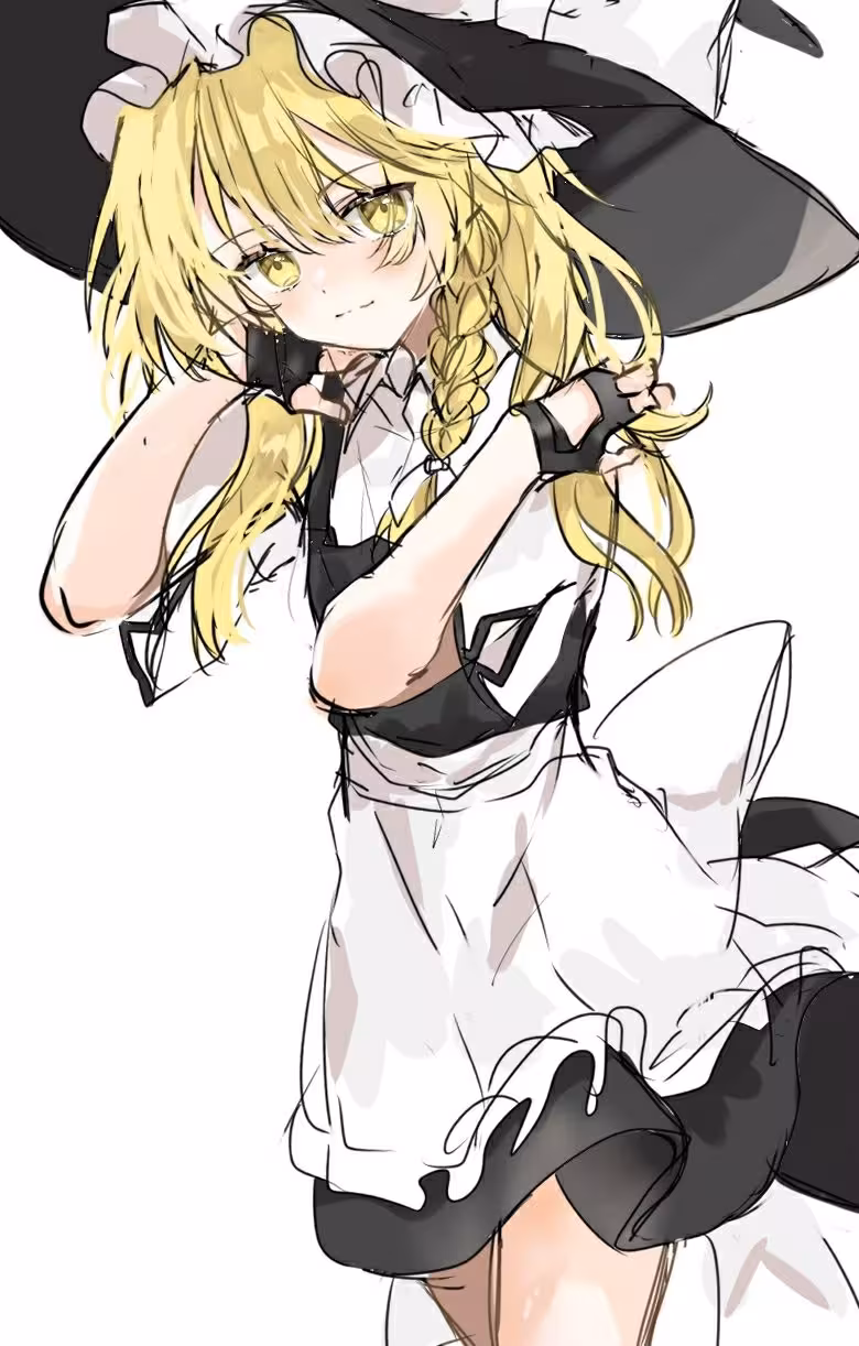 像个人类的魔法使——雾雨魔理沙(120p) - 哔哩哔哩