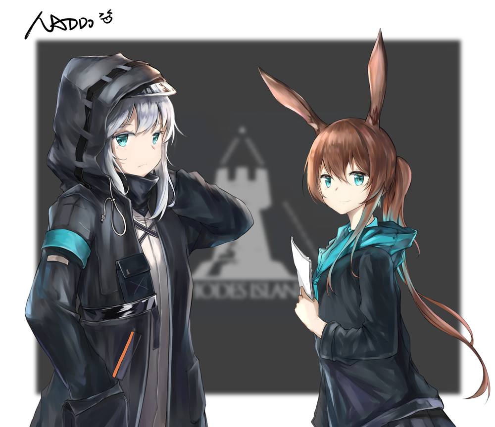 【明日方舟】p站大佬画的美图——阿米驴(娅)