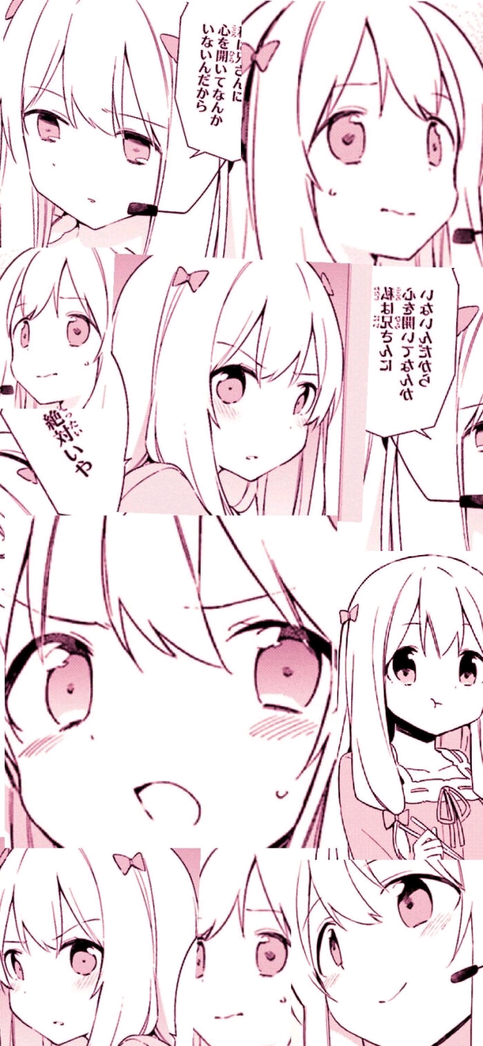 美图放送卡哇伊动漫拼接壁纸第三十九期