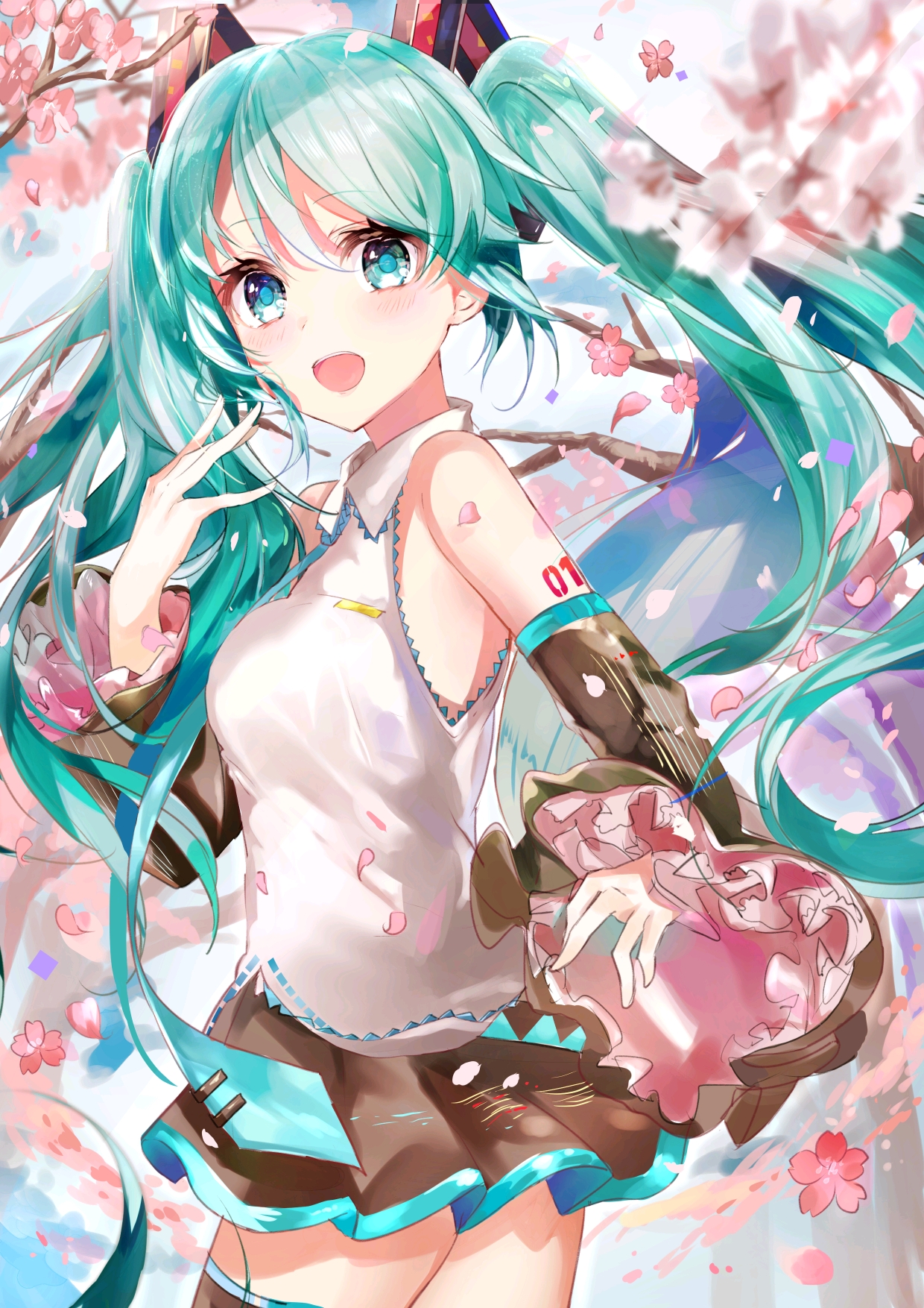 『初音ミク』公式服精选100张ღ