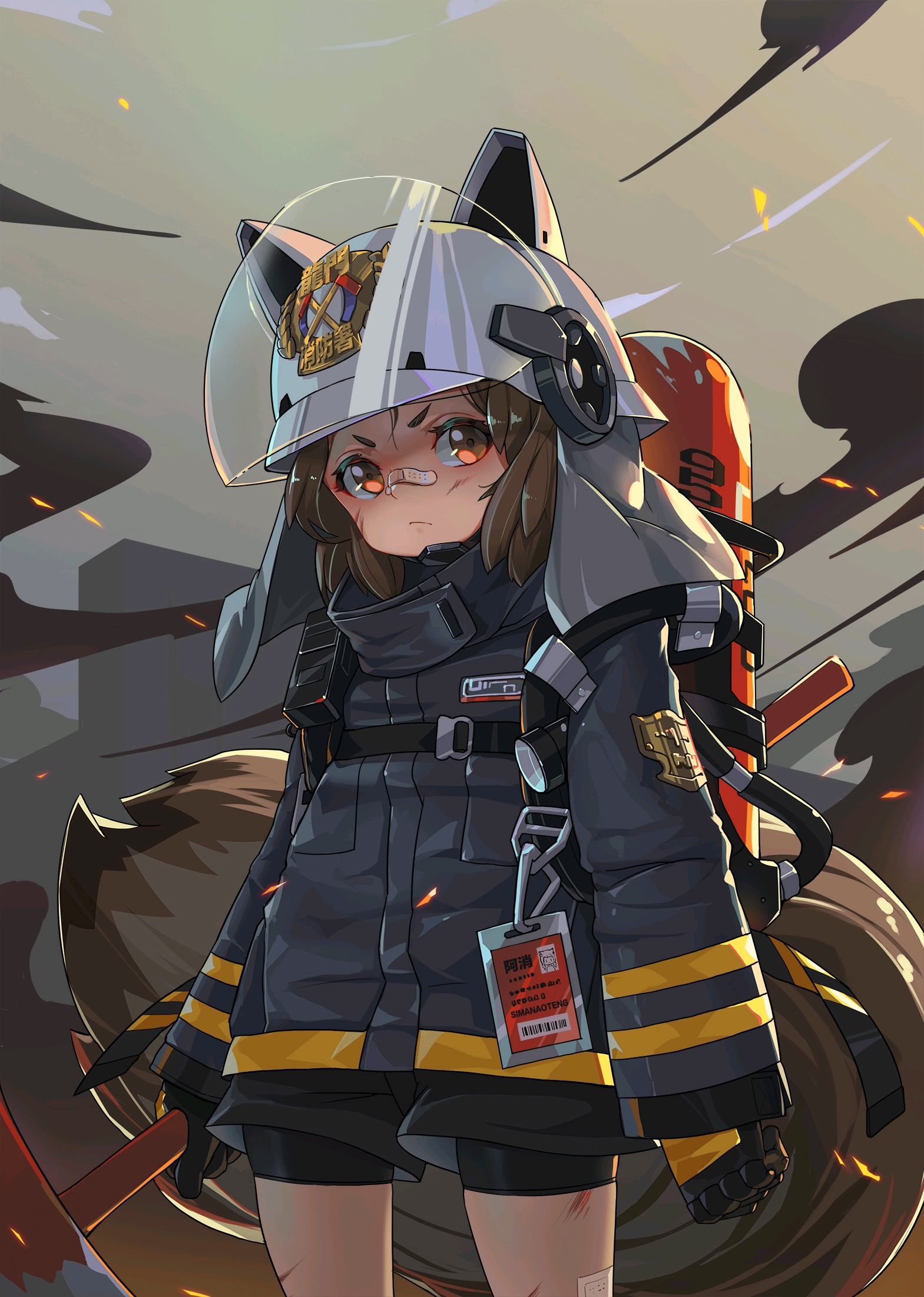游戏 手机游戏 p站大佬们笔下的明日方舟(其一)转载自p站,会标上画师