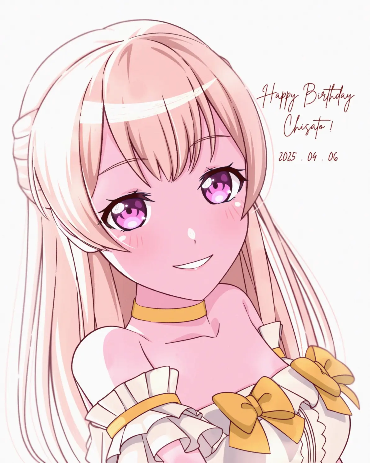 4月6日 白鹭千圣2025生日贺图