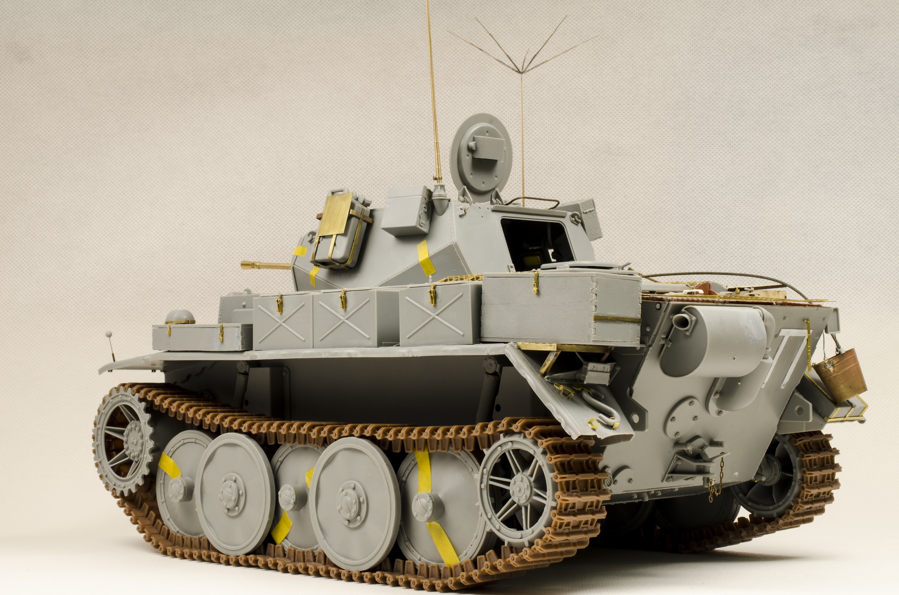 缩水小老虎116德军ii号l型轻型坦克