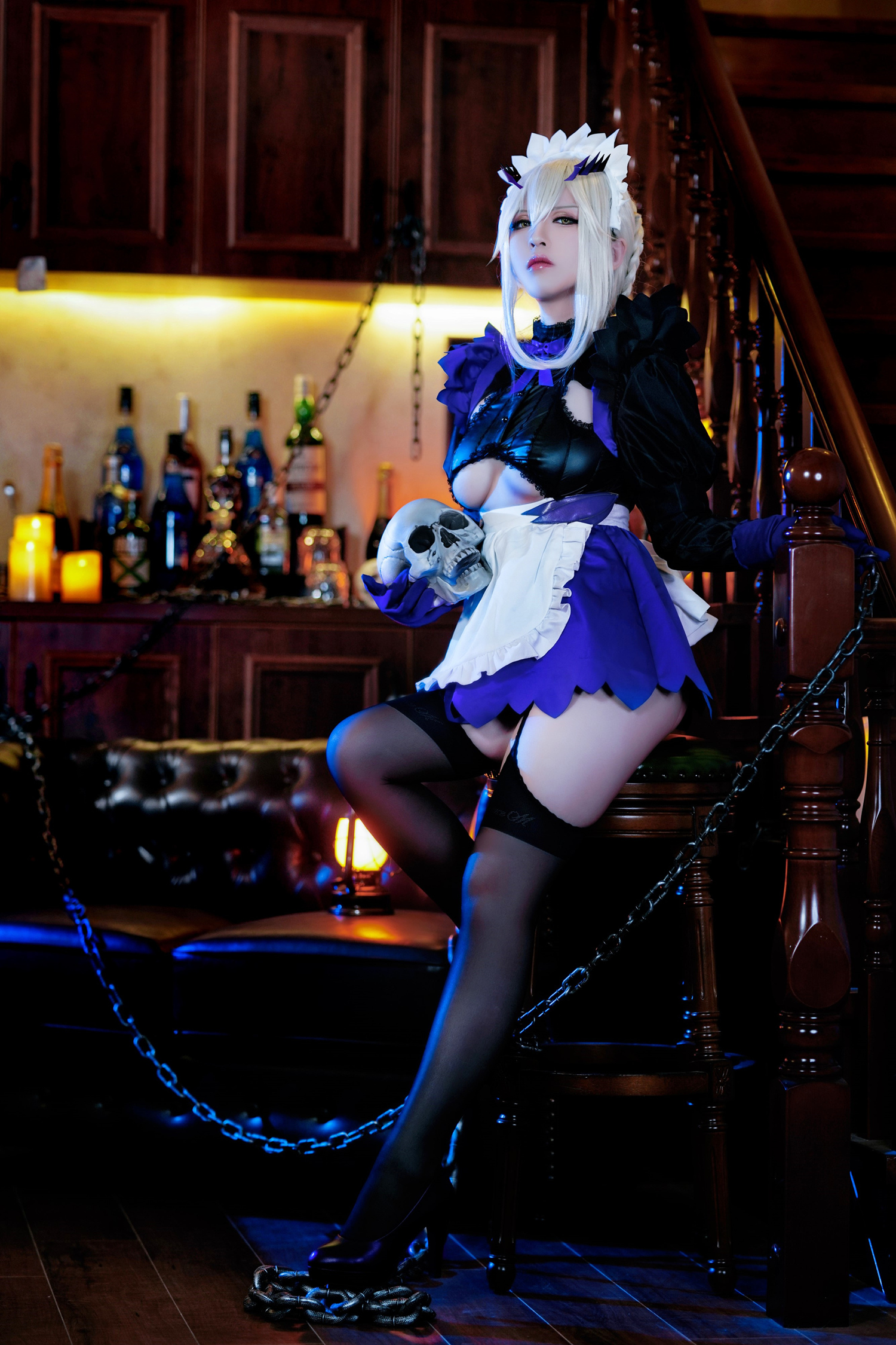 半半子Cosplay LancerAlter Maid2