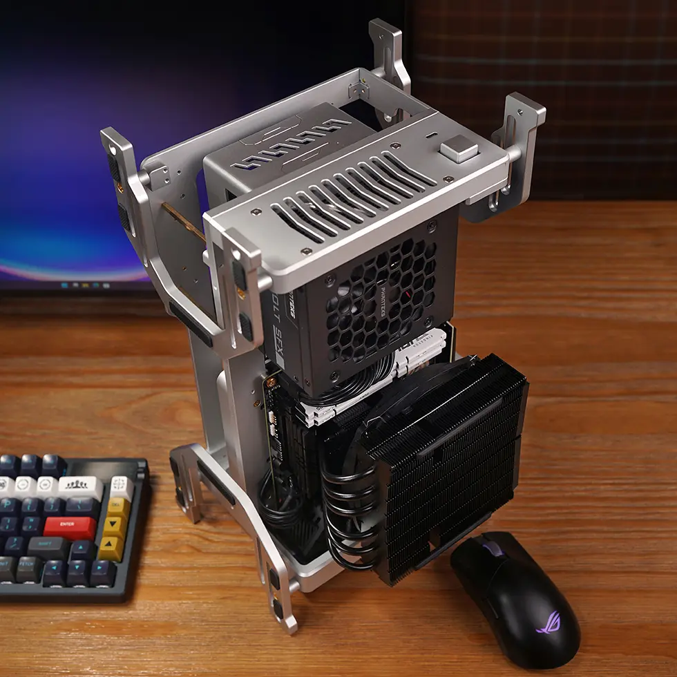 轻负载零噪音主机搭建,deng a4x 2.0 装机展示分享