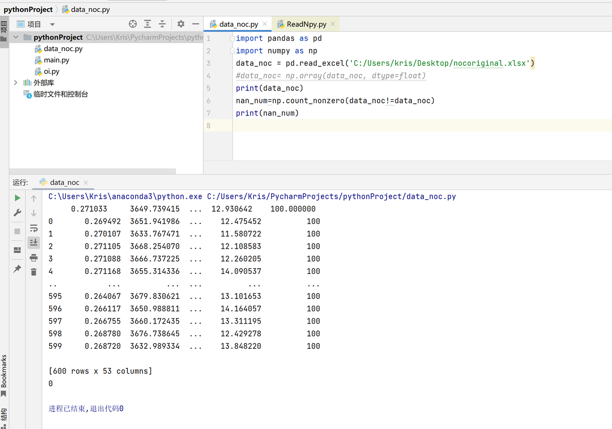TE(田纳西-伊斯曼)过程数据预处理(Python版) - 哔哩哔哩