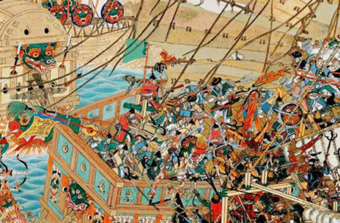 露梁海战爆发 1770年