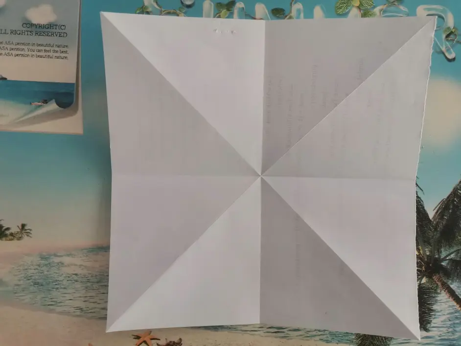 如何折一个正八边形 哔哩哔哩