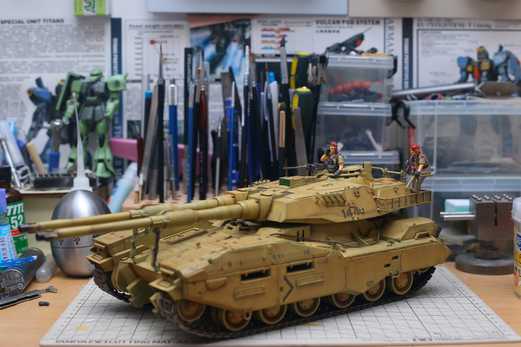 重力战线61式坦克瞎鸡儿旧化