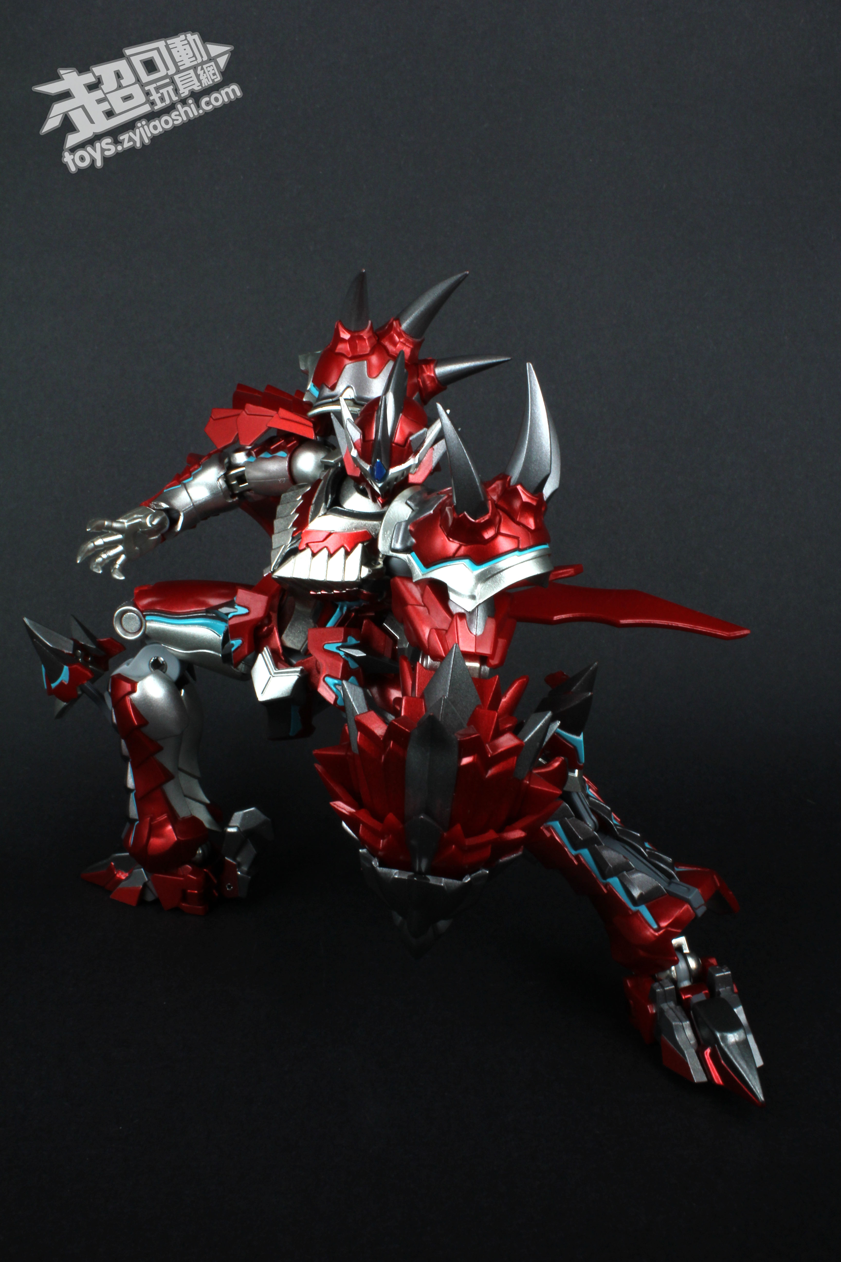 【掰玩具】千值练 超合金雄火龙