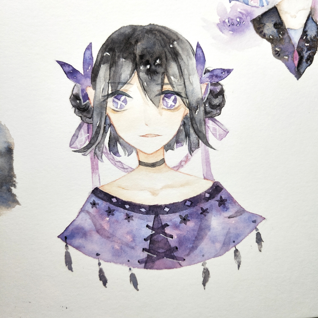 吹爆鲁本斯颜料 顺便记录下渣画( ' ' )