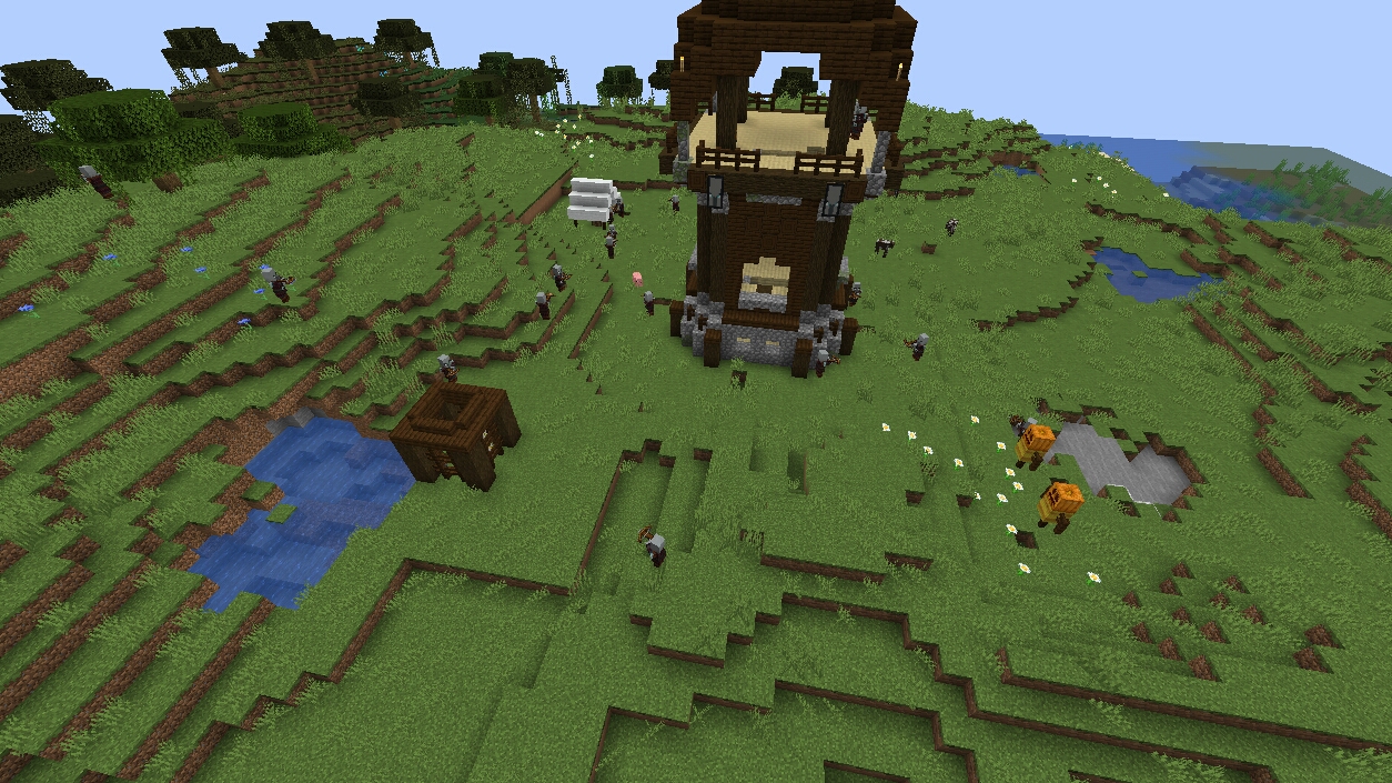Minecraft村庄与掠夺 掠夺者前哨站攻略方法 哔哩哔哩