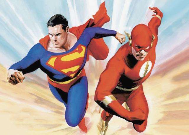 【dc漫画】比比谁更快:2005《超人vs闪电侠》英文生肉cbr资源分享