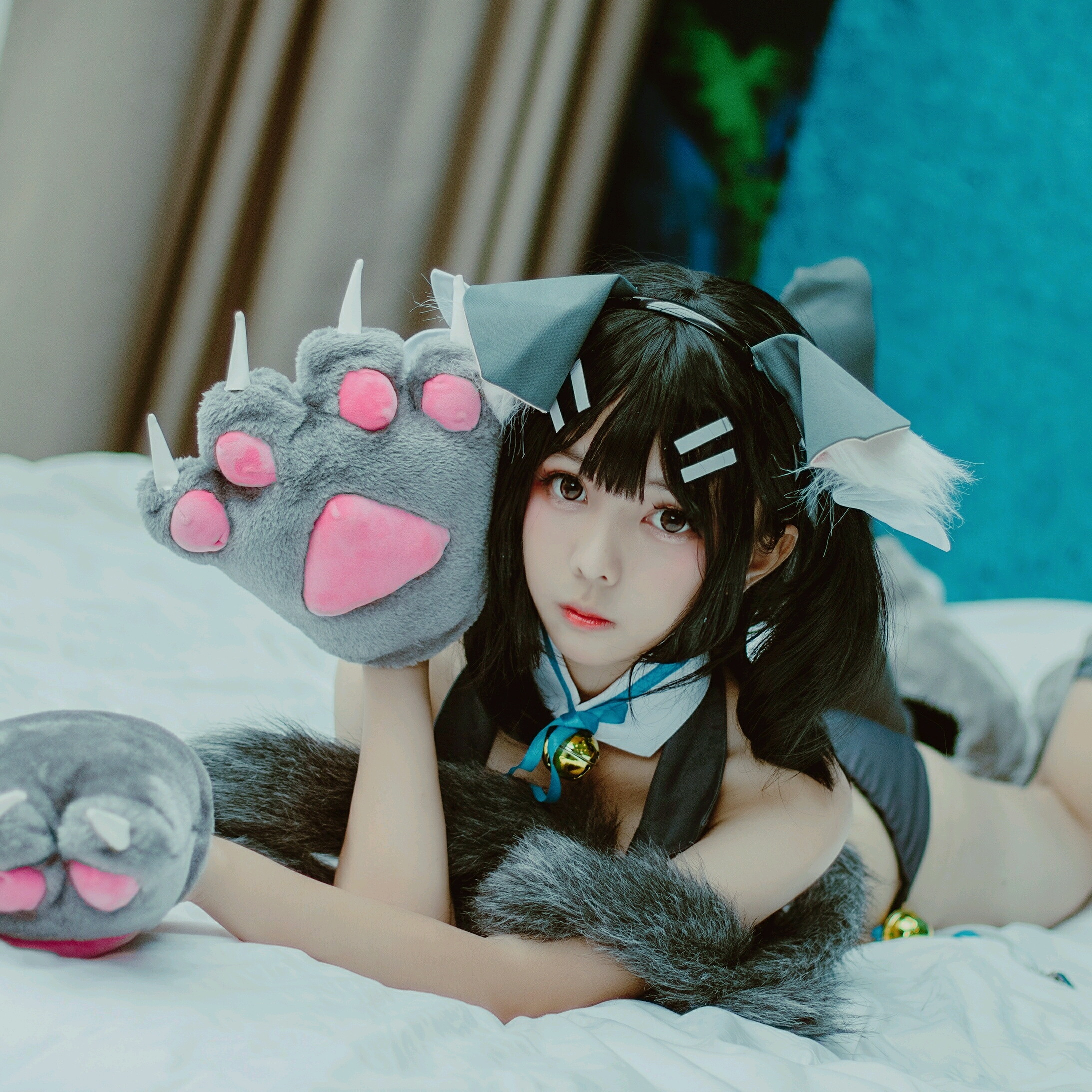 cos黑、白色、丝、吊带袜、世界级精美动漫壁纸、可爱、萌妹子、二次元!(第二十二期)