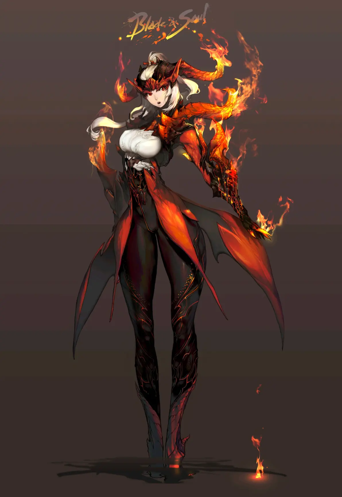 搬运工作  剑灵之人设原画