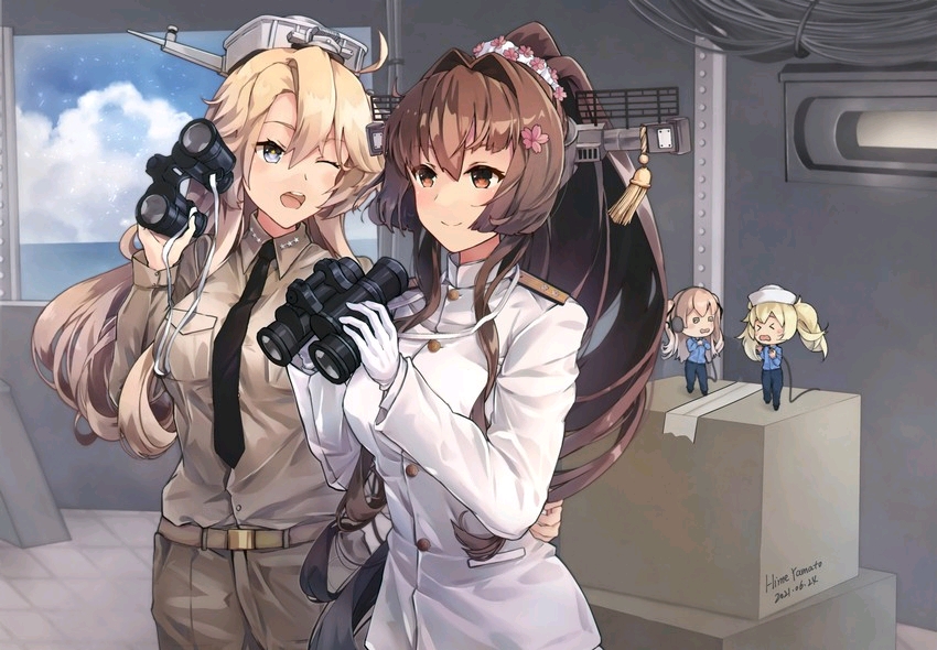 舰队collectionの图003衣阿华(百合向注意)