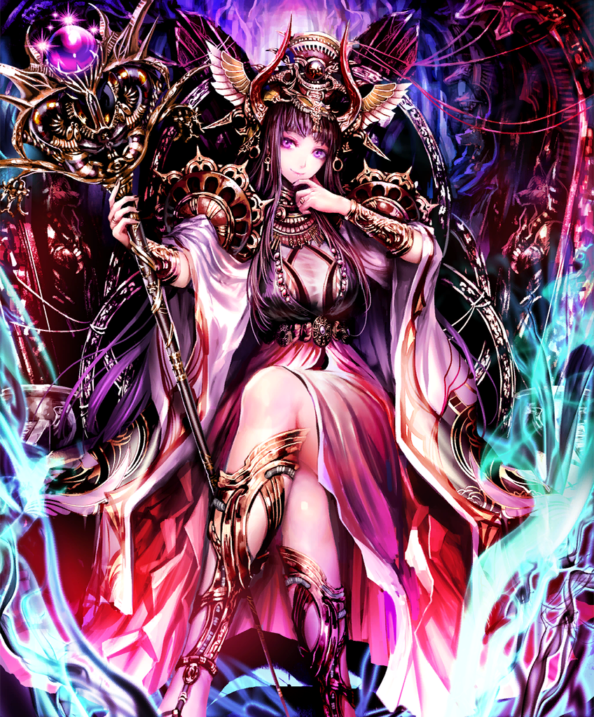 影之诗解包国服立绘修改前后对比