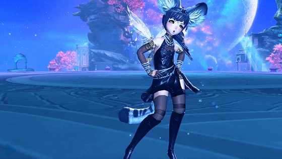 剑灵韩服新服装狂热解锁全新展示动作