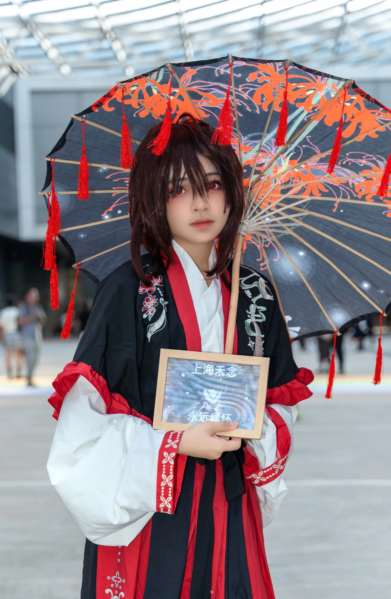 【乐正司百曲,绫动万年红 】电玩乐正绫私设cos - 哔哩哔哩