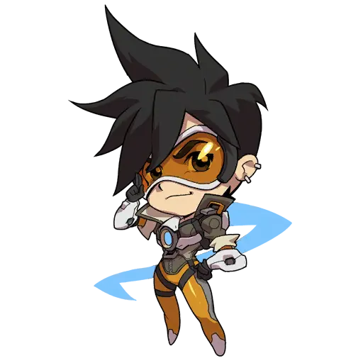 守望先锋 猎空 喷漆