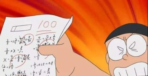 大雄每次考零分,可当看到他试卷中的标题后,网友:这谁能做对?