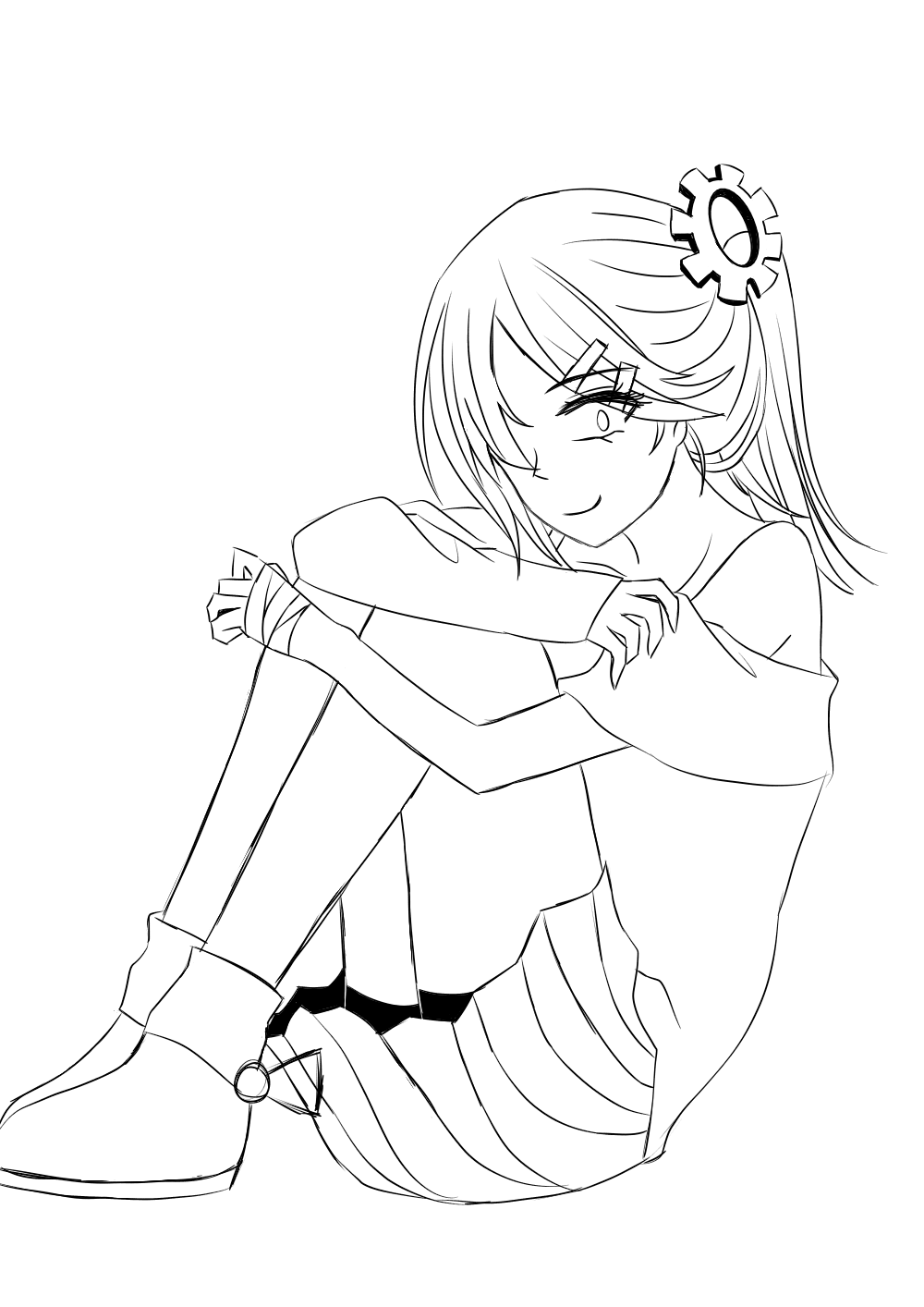 不约稿,只是想知道这样的程度能不能约