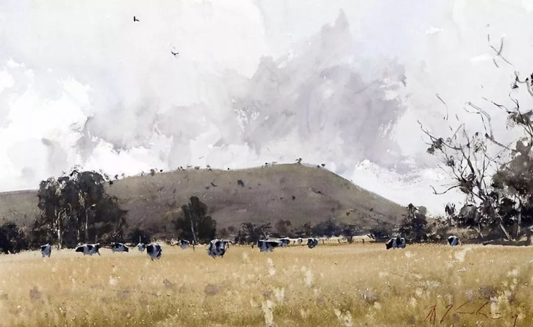 水彩大师约瑟夫每一张都叹为观止